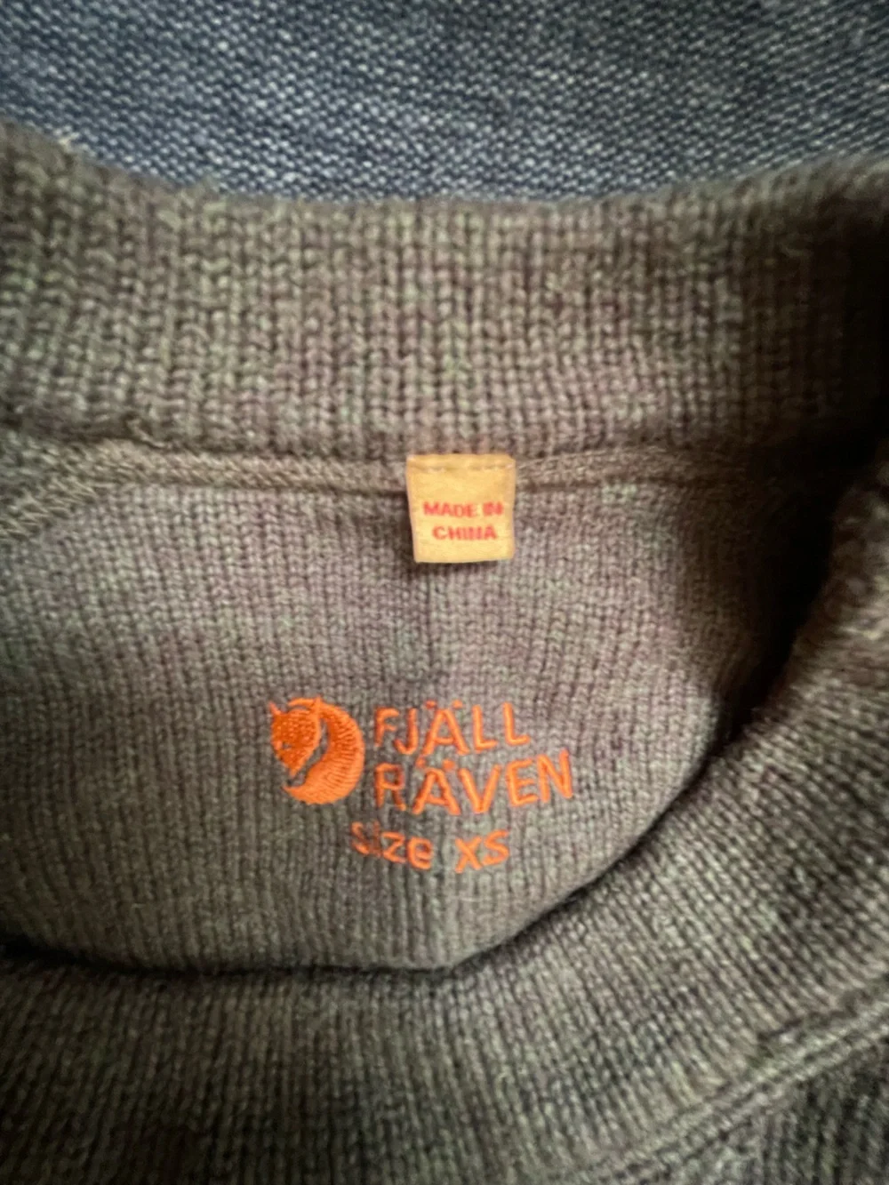 Fjallraven Tirp G-1000 Crewneck Sweater fatigued green xe